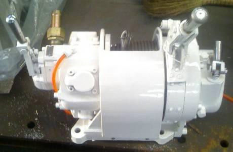 Overload Protection Air Powered Winch JQHS-50×12LZ(A) 0.8Mpa 10-30 m/min