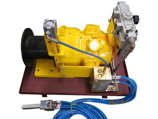 Single Support Piston Type Pneumatic Winch Hoist JQH-5×48QB For Hauling And Lifting