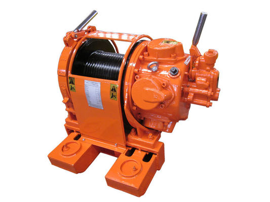 Compressed Air Pneumatic Winch JQHS-80×10 16kw With Hand Brake
