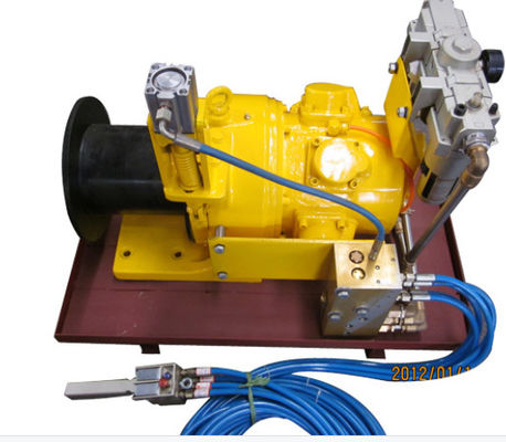 Docks Pneumatic Winch QJP-3*15 15m/min Powered By Air Motor