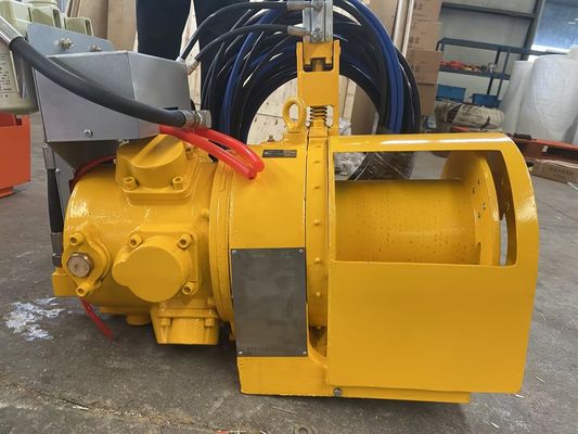 Single Support Piston Type Pneumatic Winch Hoist JQH-5×48QB For Hauling And Lifting
