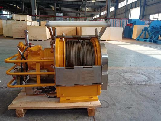 Pneumatic Manriding Winch ZJQH-1.5×30B Lifting Apparatus Powered By Compressed Air Motor