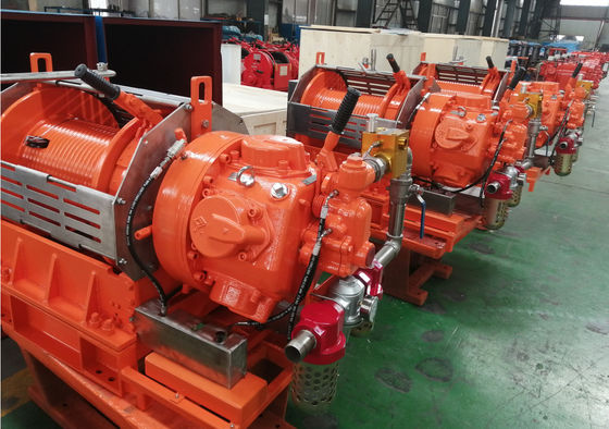 Oilfield Pneumatic Manriding Winch 20m/min ZJQH-15×20B for Personnel Lifting