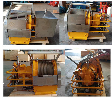 Vertical Manriding Winch Overload Protection and Safety Features CE Certified