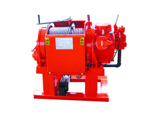 Mining Exploration Pneumatic Air Winch With 0.5Ton - 10Ton Lifting Capacity